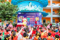 TRÍ TUỆ ĐƯỢC TÔN VINH TẠI NGÀY HỘI STEAM SUNBOT- Chung kết Mn Sen Hồng