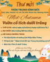 VƯỜN CỔ TÍCH DƯỚI TRĂNG TẠI MN SEN HỒNG