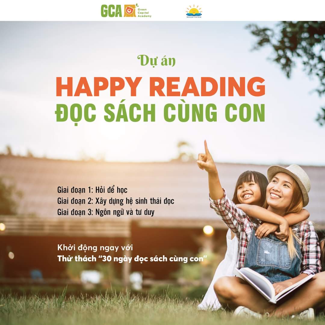 HAPPY READING- Phụ huynh đồng hành cùng con như thế nào?