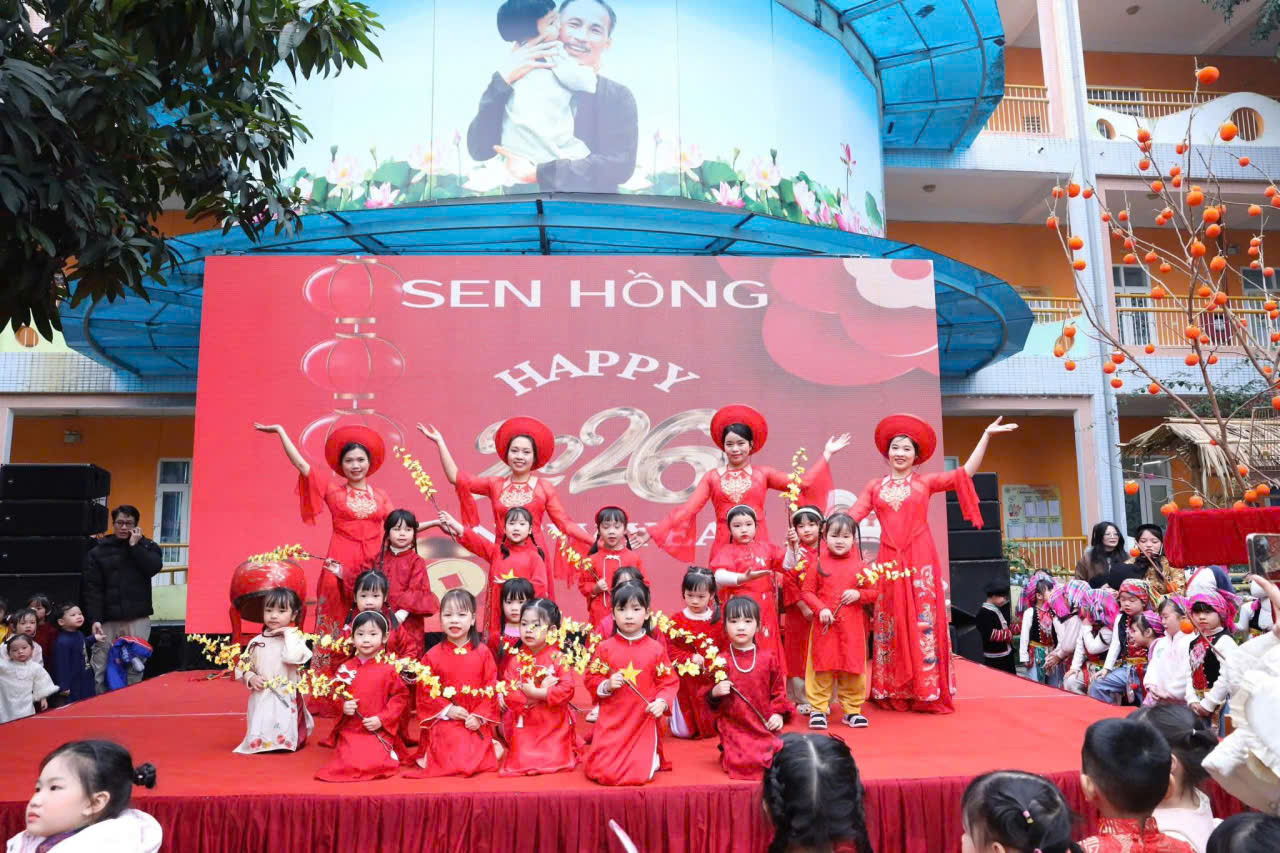  SỰ KIỆN "TRẠM XUÂN GỌI GIÓ 2026:-  NƠI KÝ ỨC TẾT NỞ HOA TRONG ÁNH MẮT TRẺ THƠ TẠI SEN HỒNG