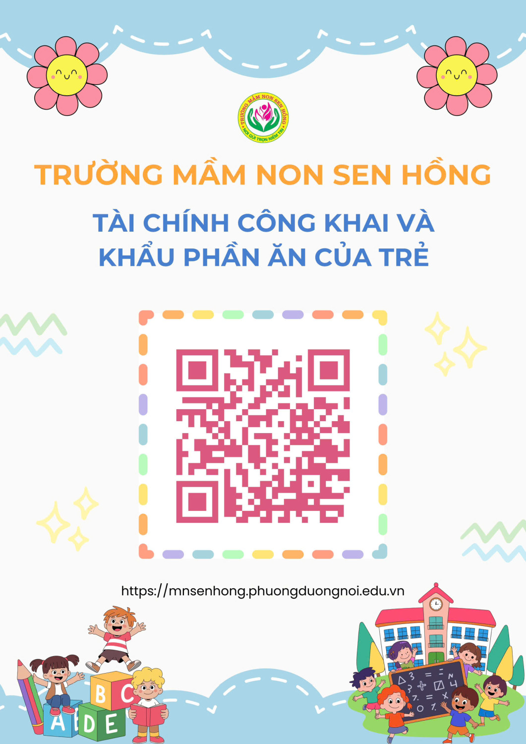 TÀI CHÍNH CÔNG  KHAI VÀ KHẨU PHẦN ĂN CỦA TRẺ TỪ NGÀY 13/4 ĐẾN NGÀY 17/4