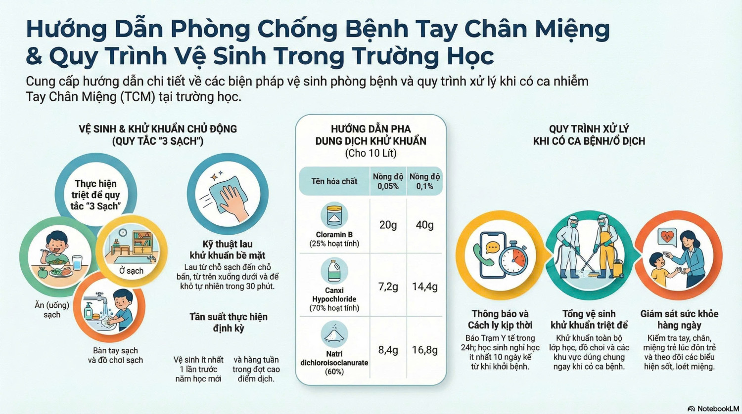 KẾ HOẠCH VS KHỬ KHUẨN PHÒNG CHỐNG DỊCH BỆNH CHÂN- TAY- MIỆNG