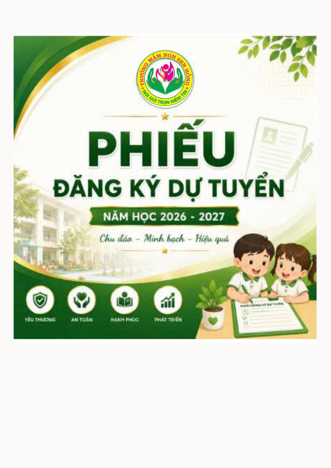 ĐĂNG KÝ DỰ TUYỂN